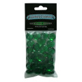 30 cristaux Vert émeraude